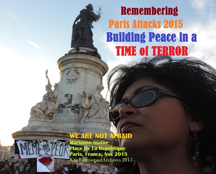 Dr Kris Rampersad in Paris at a time of Terror