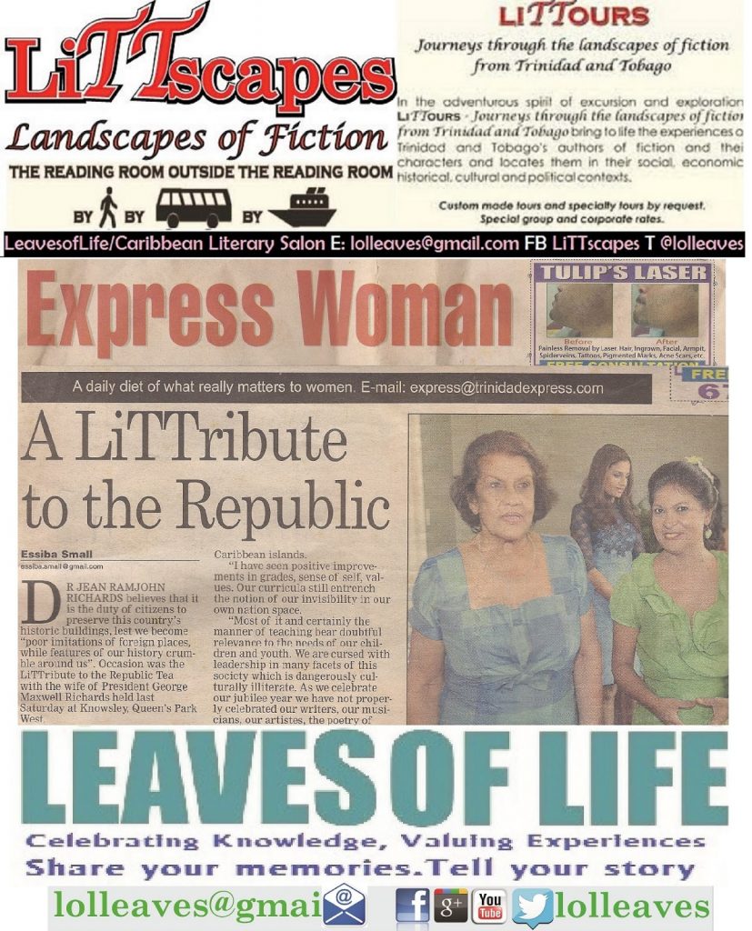 Express Woman feature Dr Kris Rampersad & First Lady at LiTTribute to the Republic