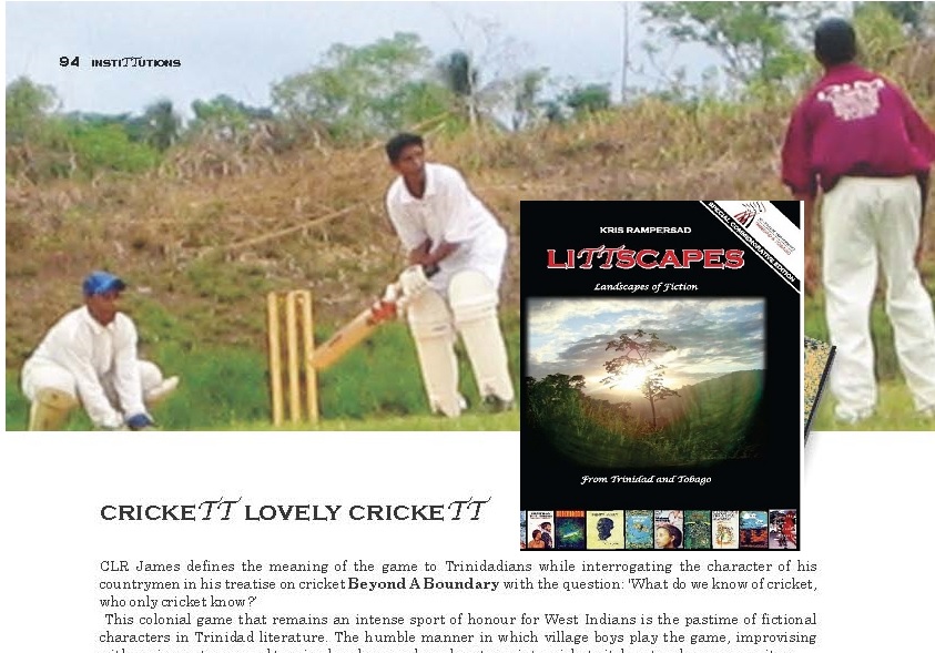 Cricket Lovely Cricket in SporTTscapes from LiTTscapes Landscapes of Fiction by Kris Rampersadro