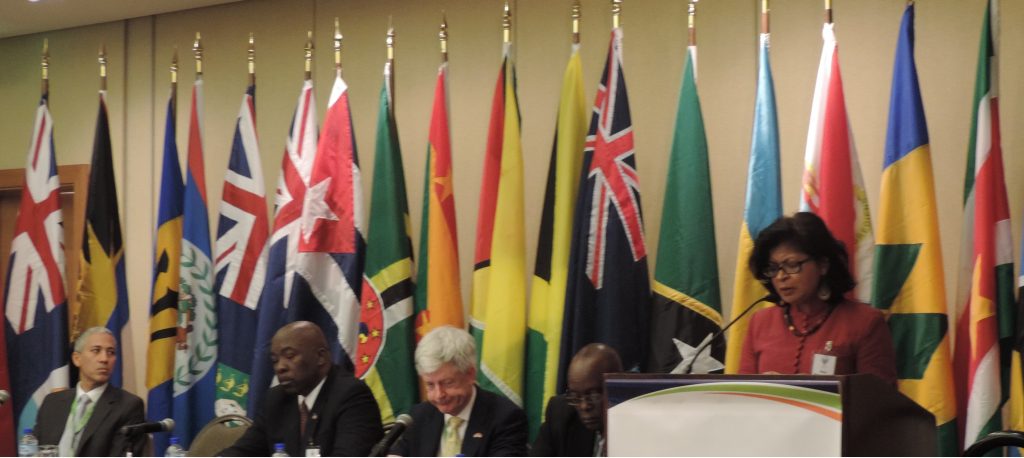 Dr Kris speak at Caribbean Telecommunications Union Silver Anniversary