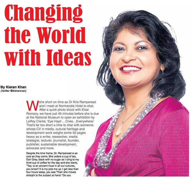 Changing the World With Ideas Kris Rampersad