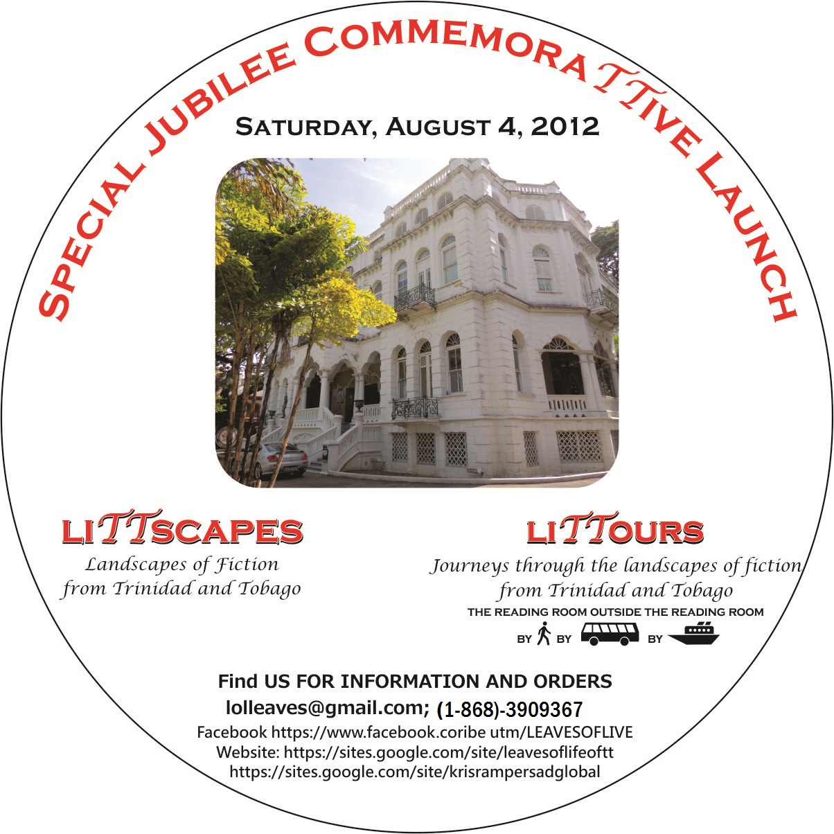 Special commemorative Jubilee of Independence launch at White Hall of LiTTscapes - Landscapes of Fiction from Trinidad and Tobago by Dr Kris Rampersad