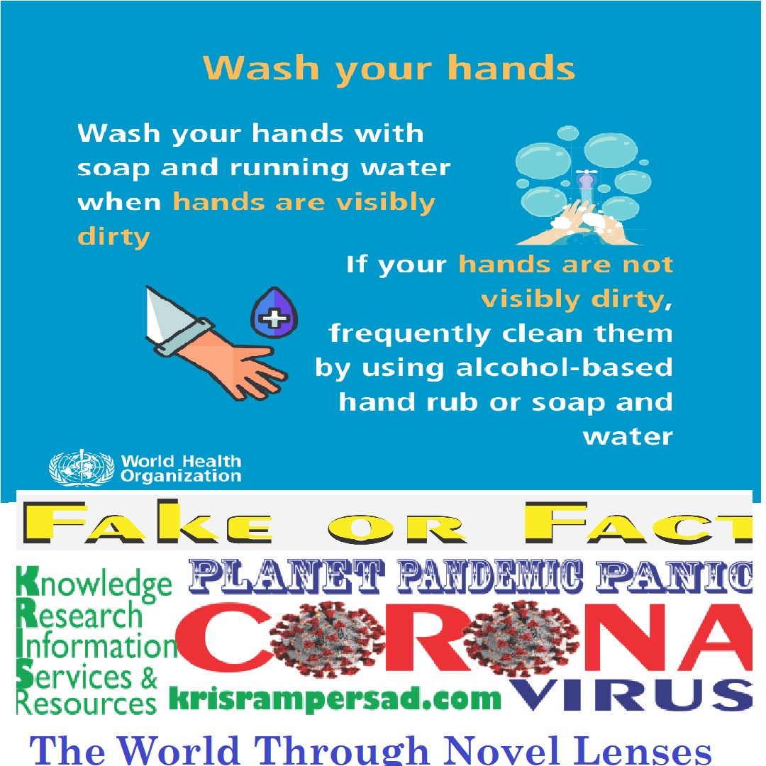 Wash Hands Corona Virus Planet Pandemic Panic Glocal Knowledge