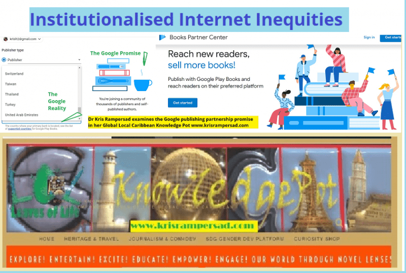 Institutionalised Internet Inequities