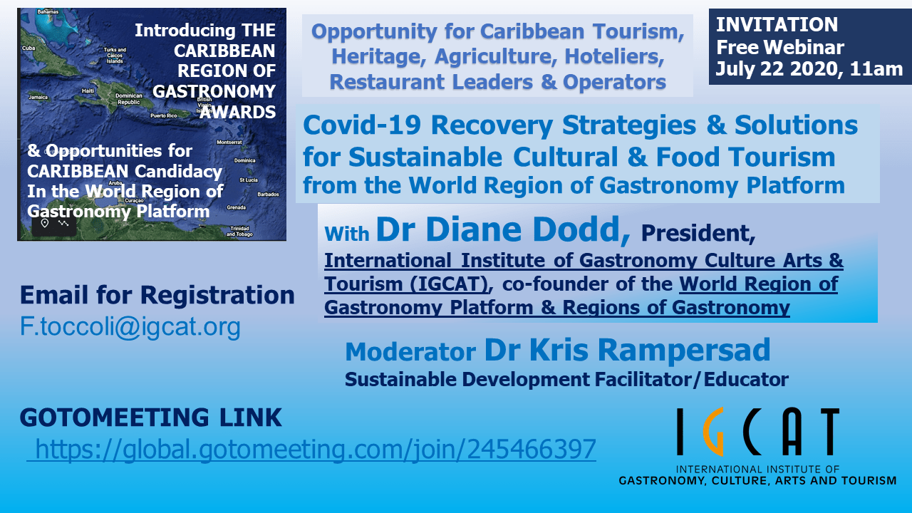 Covid 19 Heritage Tourism Culinary Culture Opportunities