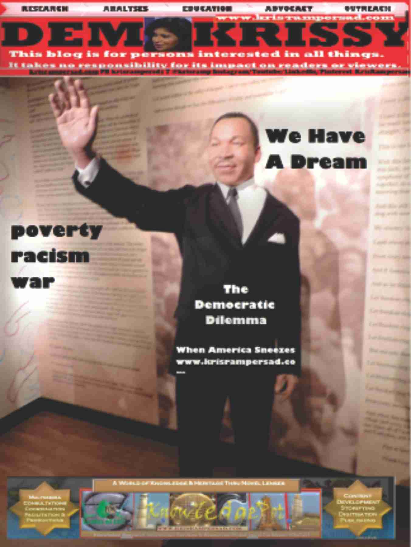 Demokrissy explores legacy of Dr Martin Luth Dr Martin Luther King er King