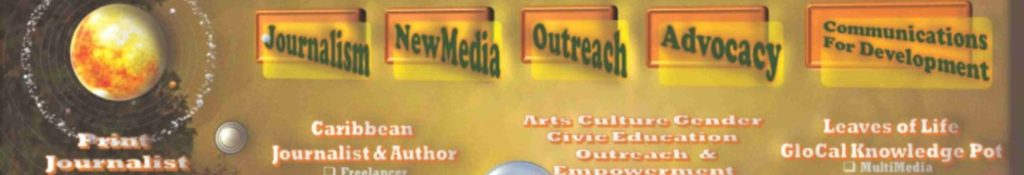 Journalism New Media Education Outreach & Advocacy At GloCal Knowledge Pot www.krisrampersad.com