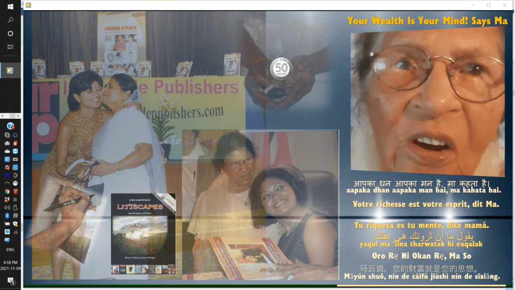 Ma The Nonagenarian at inspired Book Launches featured in the MultiMedia MicroEpic Biopic
