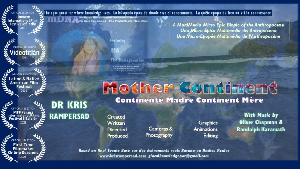 Laurels mDNA MotherContinent Mothers Motherlands MotherCultures the Nonagenarian