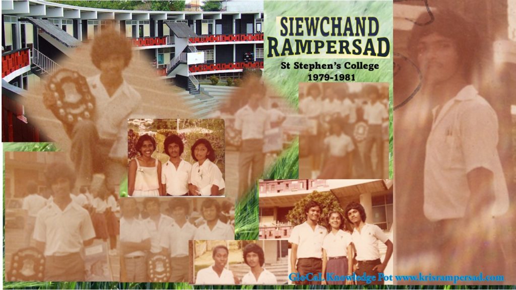Siewchand Rampersad Award Winning top student at St Stephen's College 