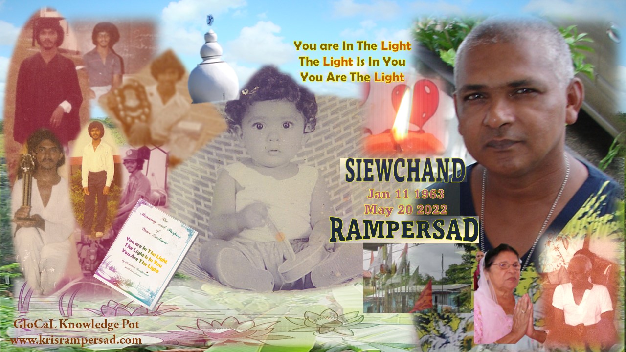 Roots in village Crown in the Sky, Siewchand Rampersad passes on