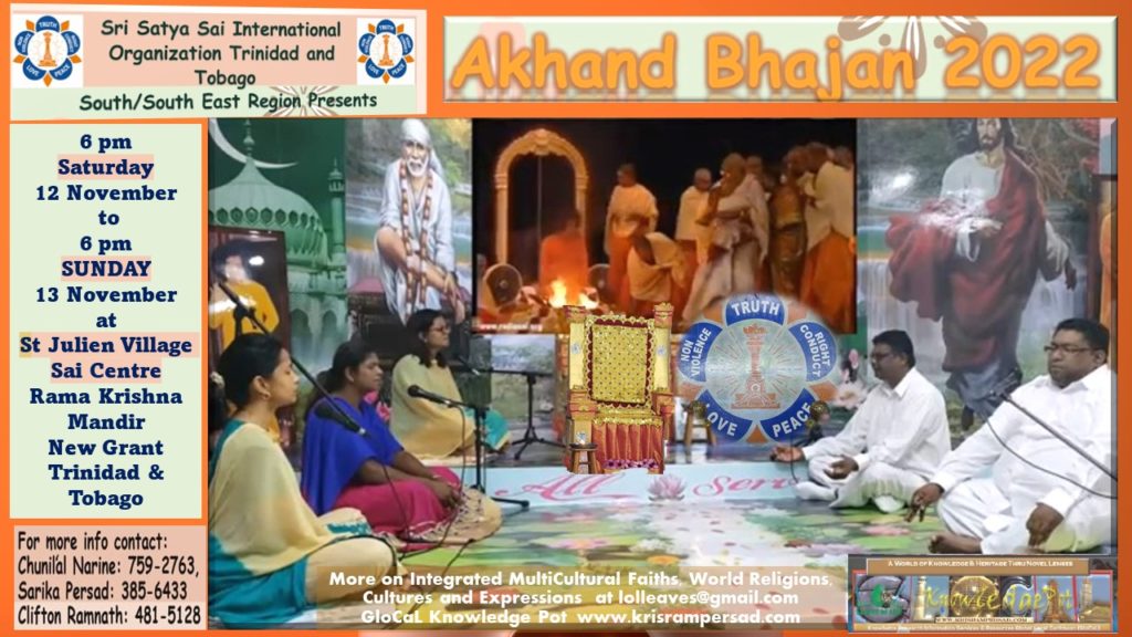 Village hosts Region in Global Sai Akhanda with 36 hours continuous singing