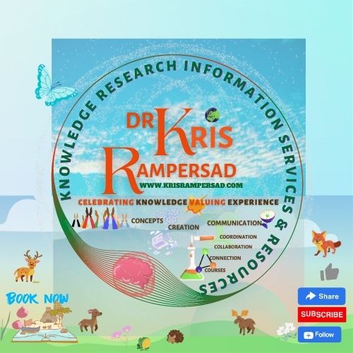 DR KRIS RAMPERSAD Knowledge Research Information Services & Resources Logo