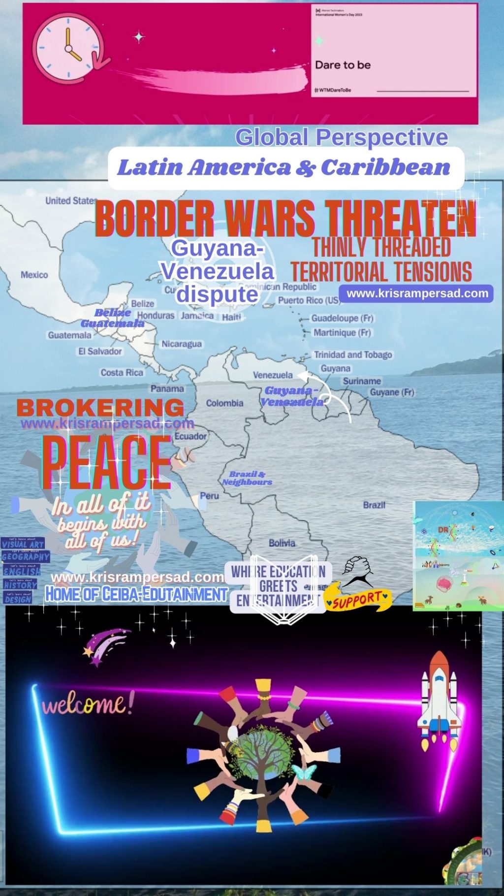 Brokering Peace Border Wars Threat Global with Dr Kris Rampersad