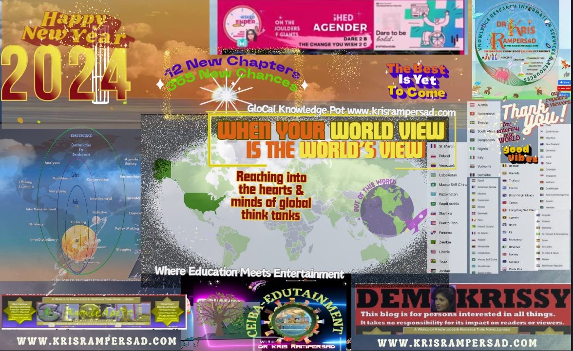Happy New Year 2024 from the GloCal Knowledge Pot CEIBA-EDUtainment and Demokrissy