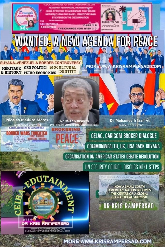 Wanted New Peace Talks Open Letter to Peace Brokers Guyana Venezuela Controversy