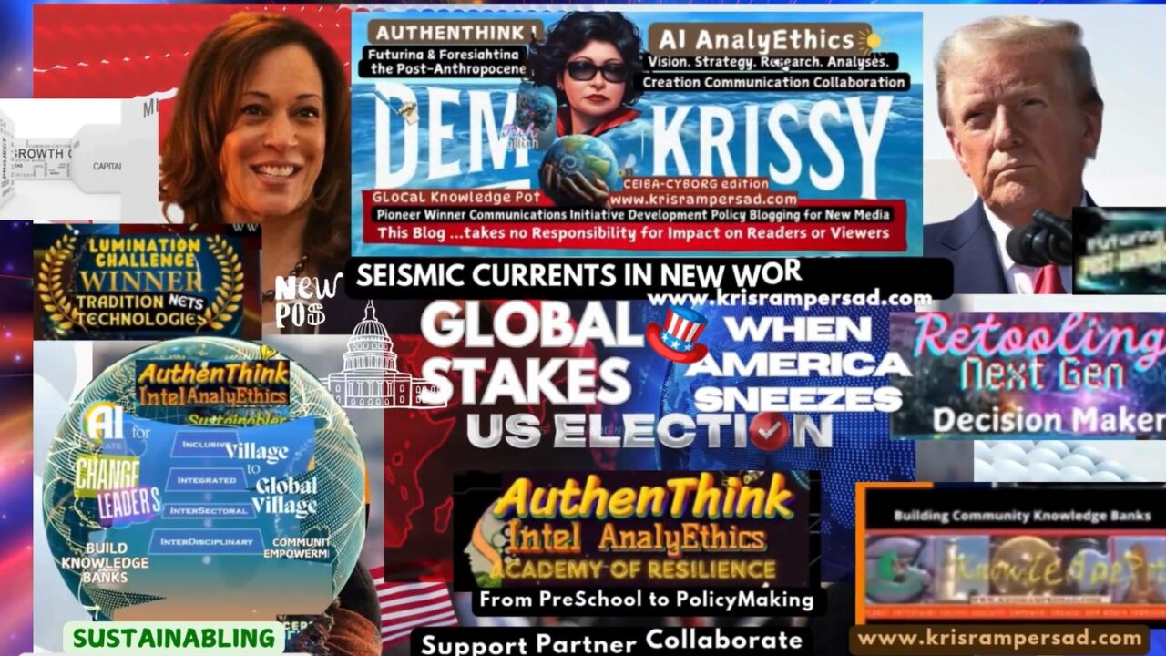 Demokrissy Global Stakes in US Election Battle between Kamala Harris and Donald Trump When-America-Sneezes-Election-AuthenThink-Ai-AnalyEthic