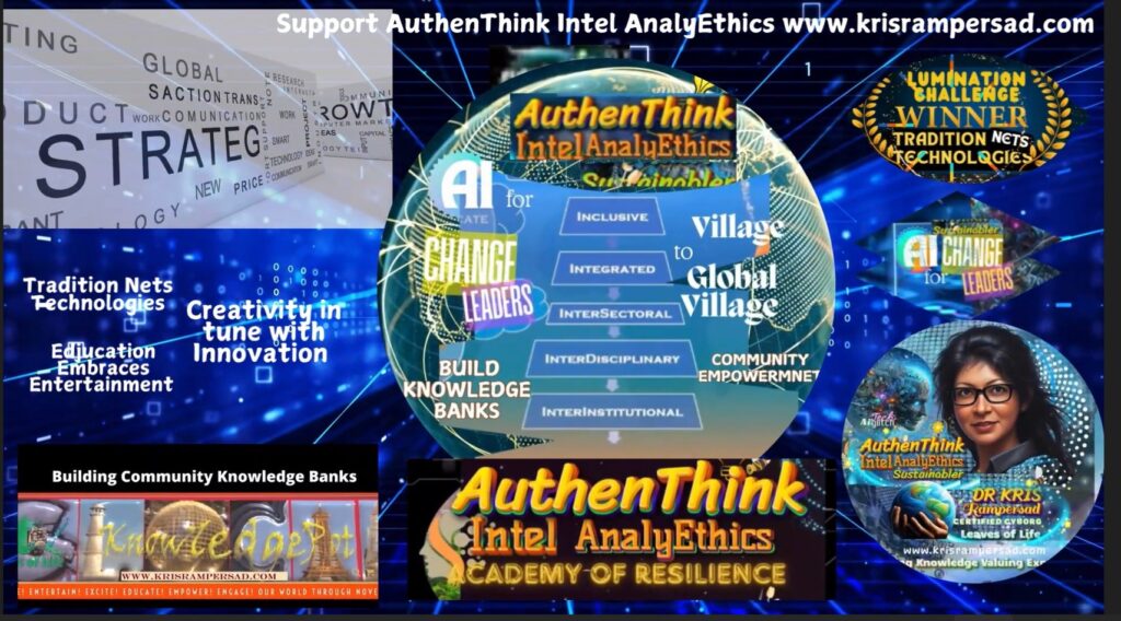 AuthenThink Intel AI AnalyEthics - Village To Global Village at GloCal Knowledge Pot