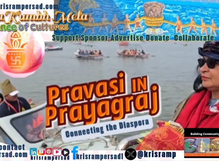 Pravasi In Prayagraj, Heritage Educato Dr Kris Rampersad Connect Global Diasporas