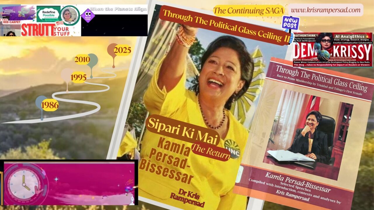 Sopari Ki Mai Rebooted Kamla PErsad-Bisessar Becomes the Stuff of Legends with Second Victory at General Elections in Trinidad and Tobago