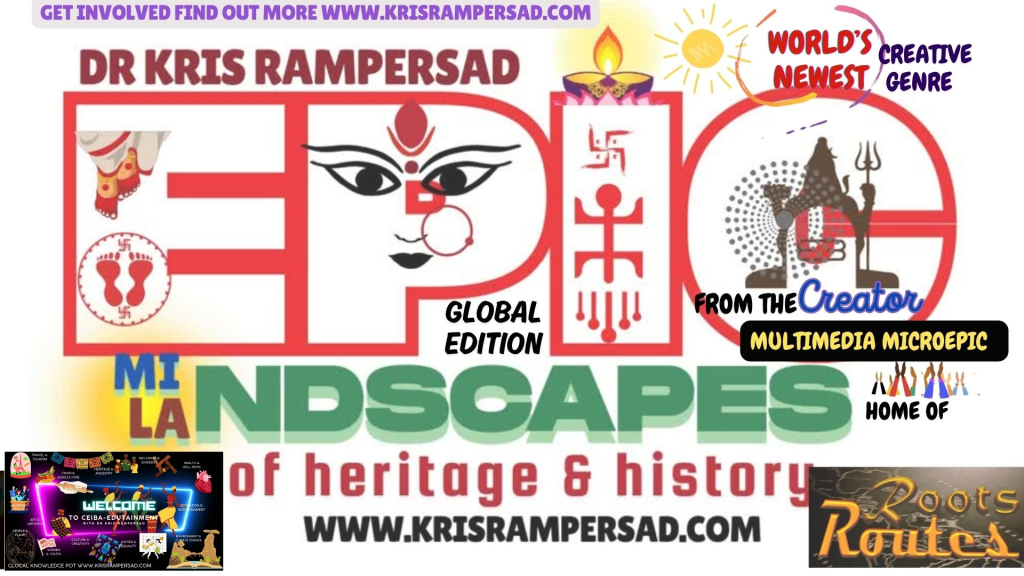 EPIC Landscapes & Mindscapes of World Heritage & History with Dr Kris Rampersad logo